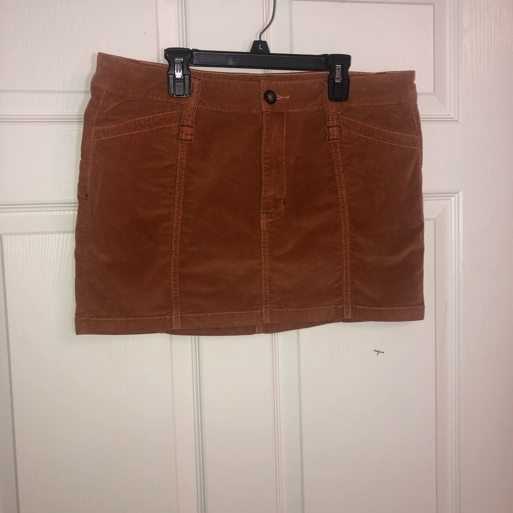Free People Courdoroy Mini Skirt